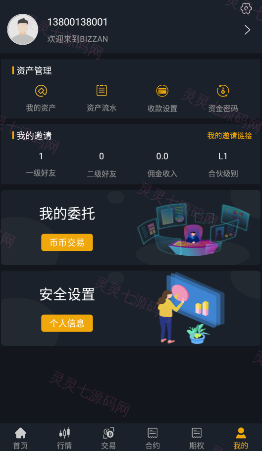 独家完整版BIZZAN币严源码/多语言交易所/币币交易永续合约期权/OTC交易 - 6