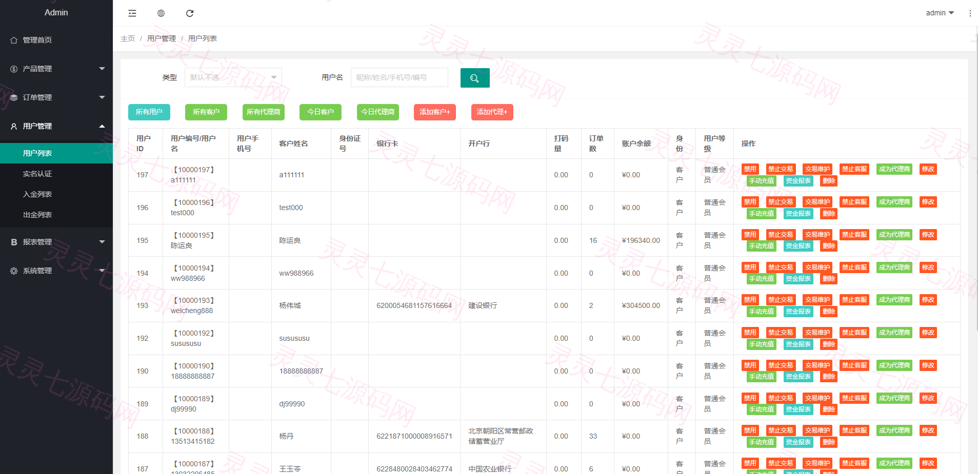 全新定制微盘系统/贵金属期货微交易系统/房间玩法 - 19