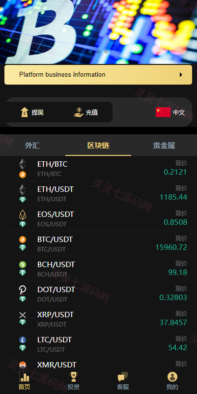最新二开版多语言微交易/外汇虚拟币微盘源码/伪交易所系统 - 4