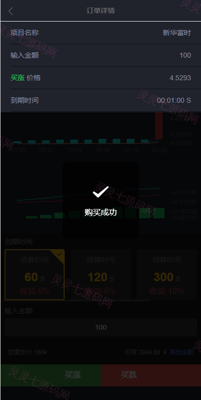 定制版微盘系统/证券交易/多语言微交易源码 - 7