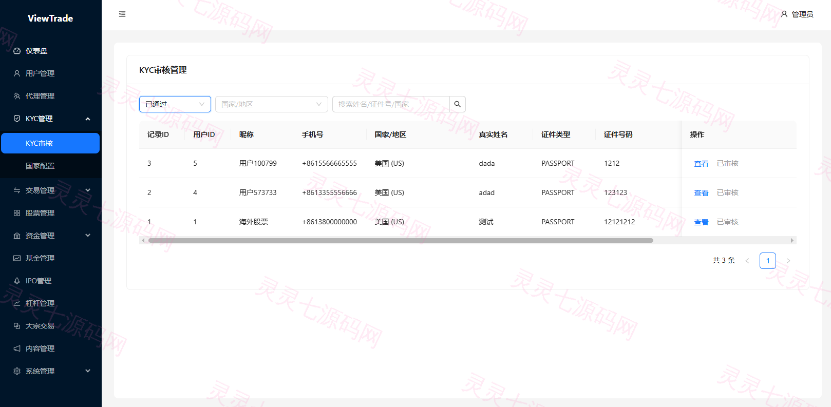 海外股票交易系统/美股交易/大宗/IPO/理财/分销 - 20