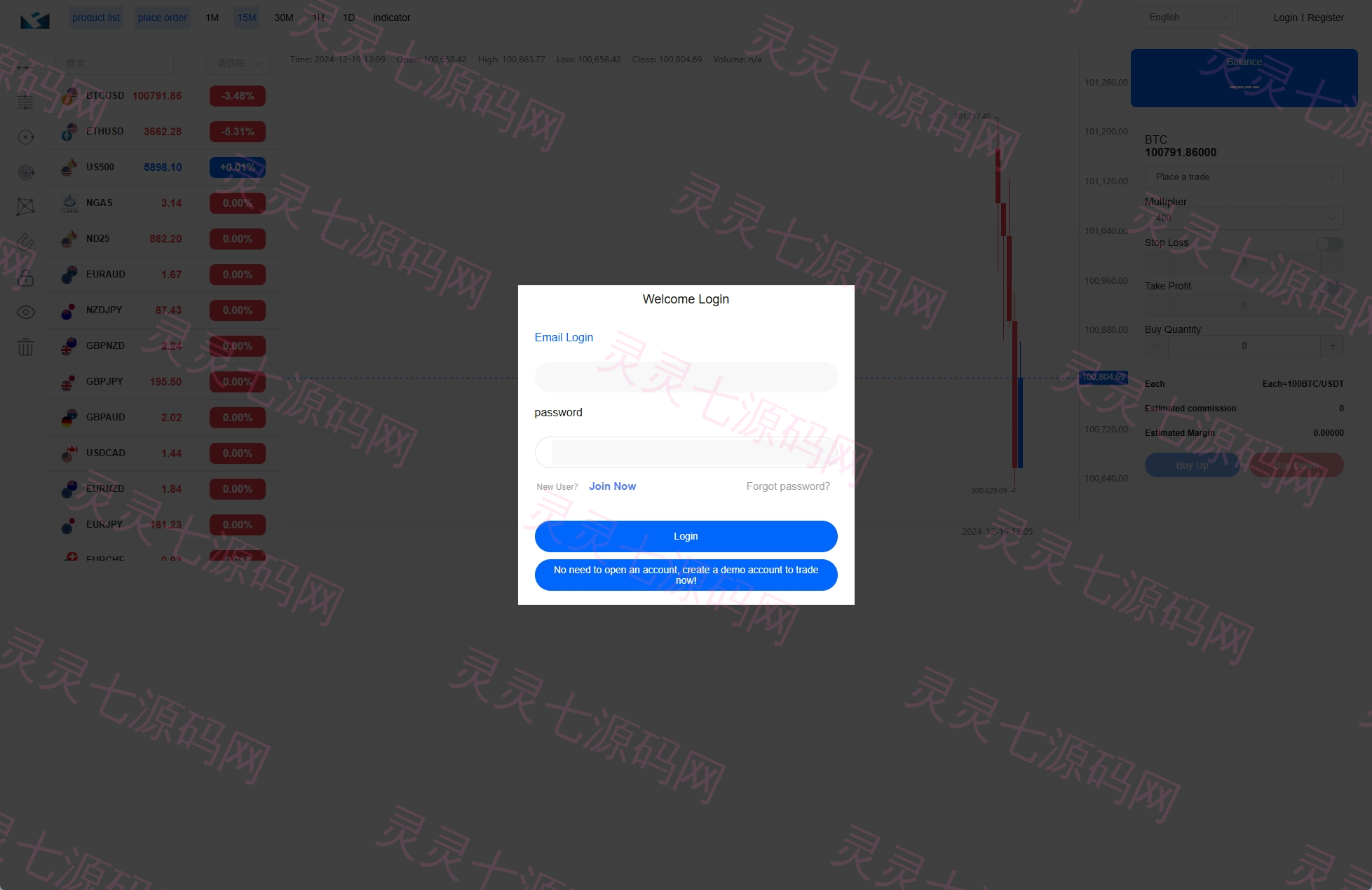 海外st5外汇系统/多语言精仿st5美股交易/电脑手机unaipp - 10