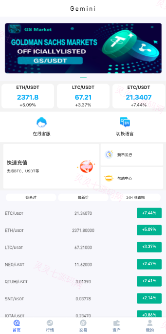 海外多语言交易所系统/秒合约交易/新币认购/前端uniapp - 4