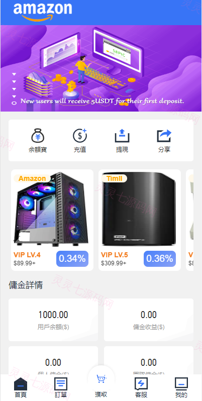 全新多语言海外抢单系统/抢单刷单源码/订单自动匹配系统/前端uinapp - 2