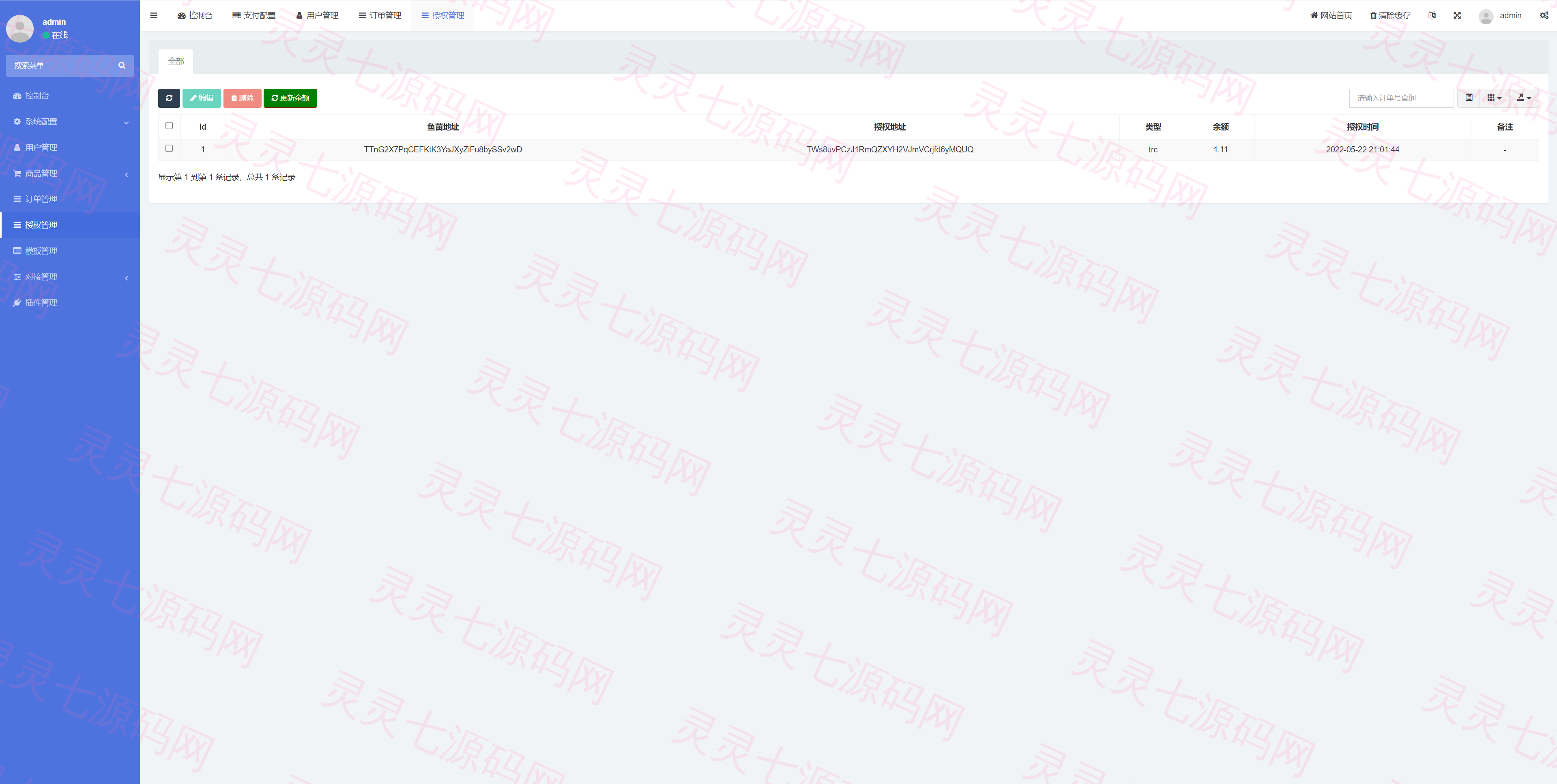 二开UI/usdt发卡支付/授权盗U转账系统/im/tp钱包无授权提示/鱼苗授权TG提醒 - 10