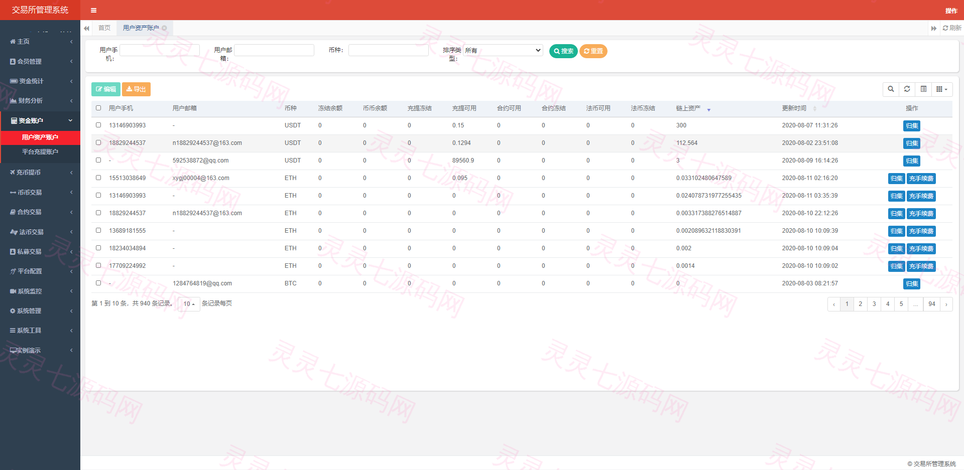 java区块链交易所源码/永续币币交易所/H5/PC/app源码/完整教程 - 13