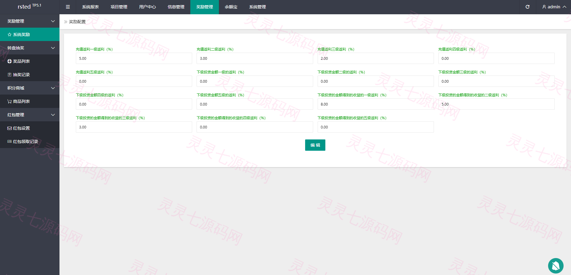 多语言海外理财系统/理财投资众筹系统/前端vue - 21