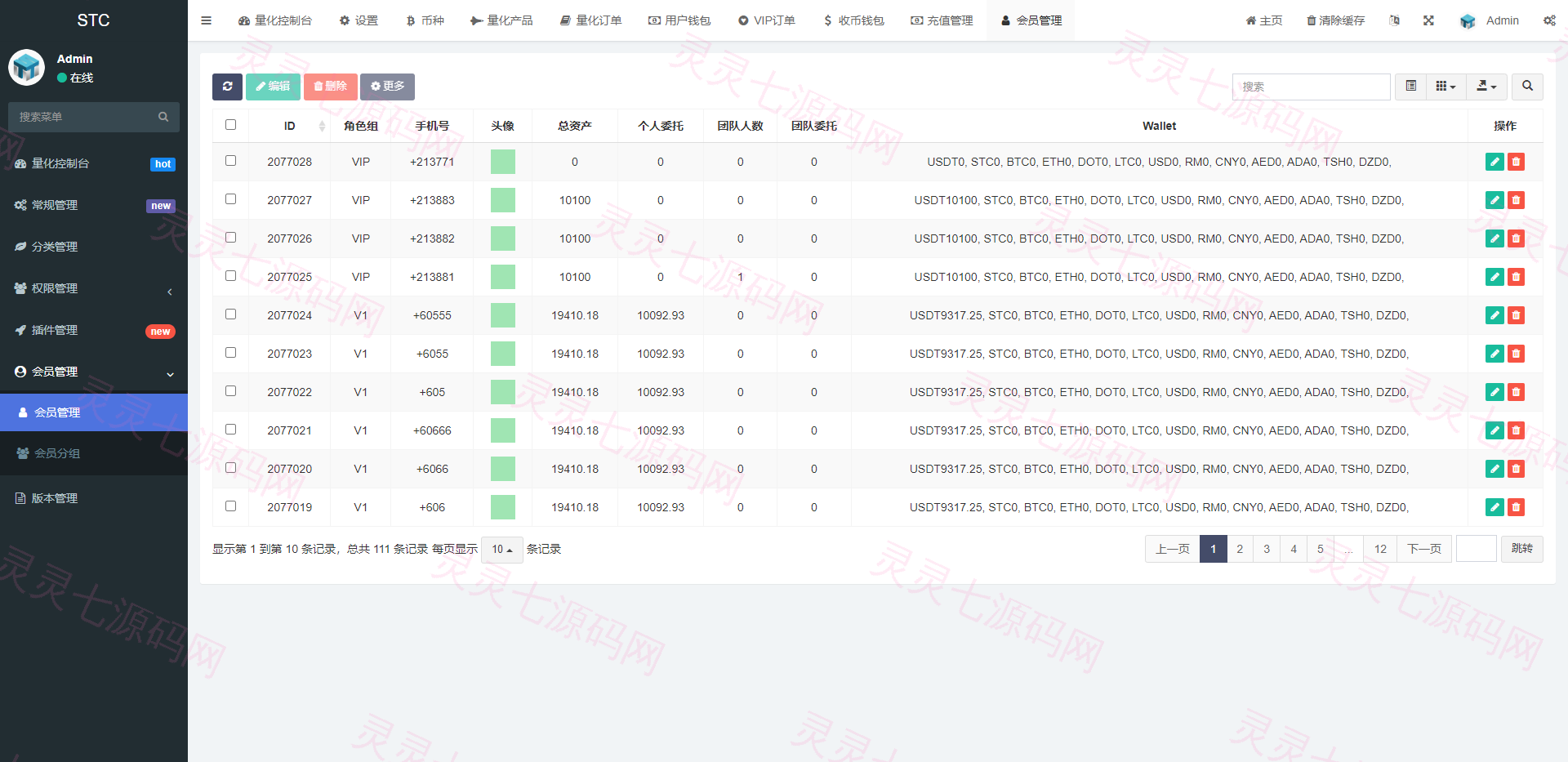 全新量化机器人/区块链投资系统/量化交易源码/前端uinapp - 16