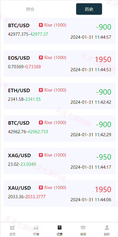 海外多语言微盘系统/虚拟币秒合约微交易/前端uniapp - 9