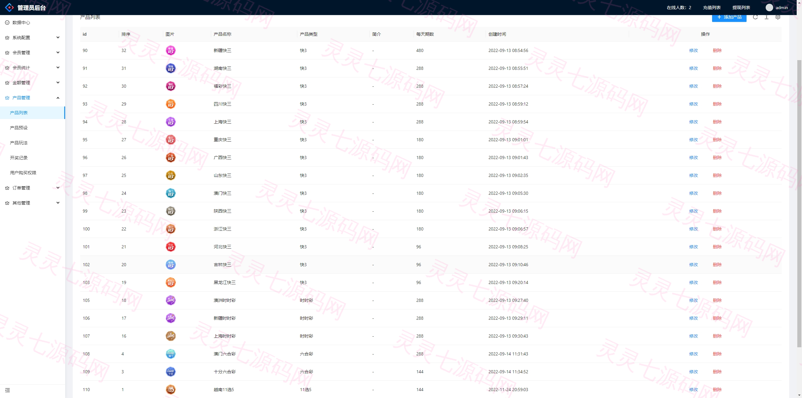 多UI多玩法彩票cp源码/系统彩快三/产品杀率/预设 - 30