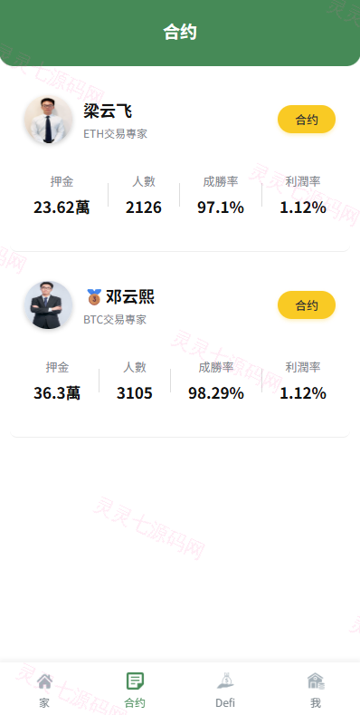 多语言交易所系统/跟单交易/量化交易/Defi投资系统 - 5
