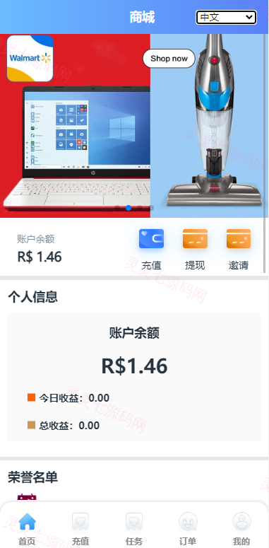 双UI多语言海外抢单刷单系统/分组派单/订单自动匹配系统 - 11