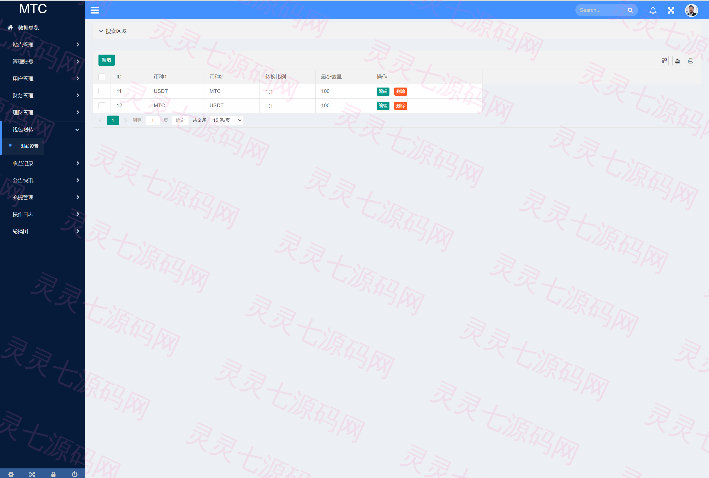 usdt理财源码/usdt投资众筹/OTC交易 - 18