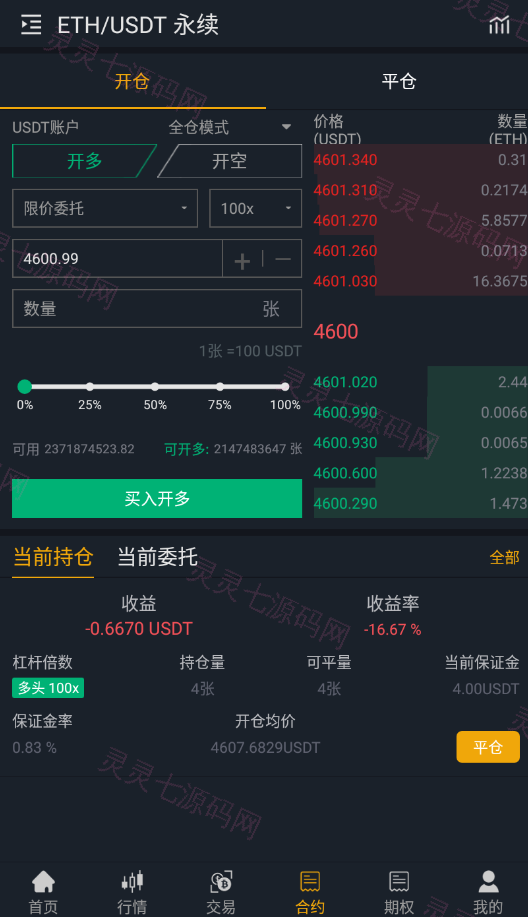 独家完整版BIZZAN币严源码/多语言交易所/币币交易永续合约期权/OTC交易 - 4