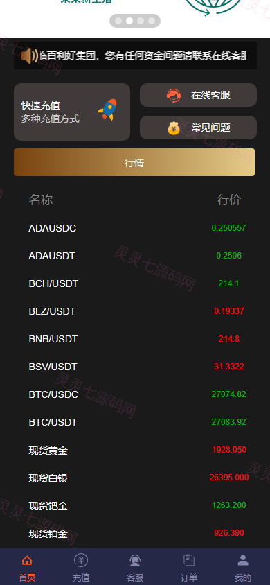 运营版微盘系统/期货黄金白银交易/微交易源码/代理后台 - 3