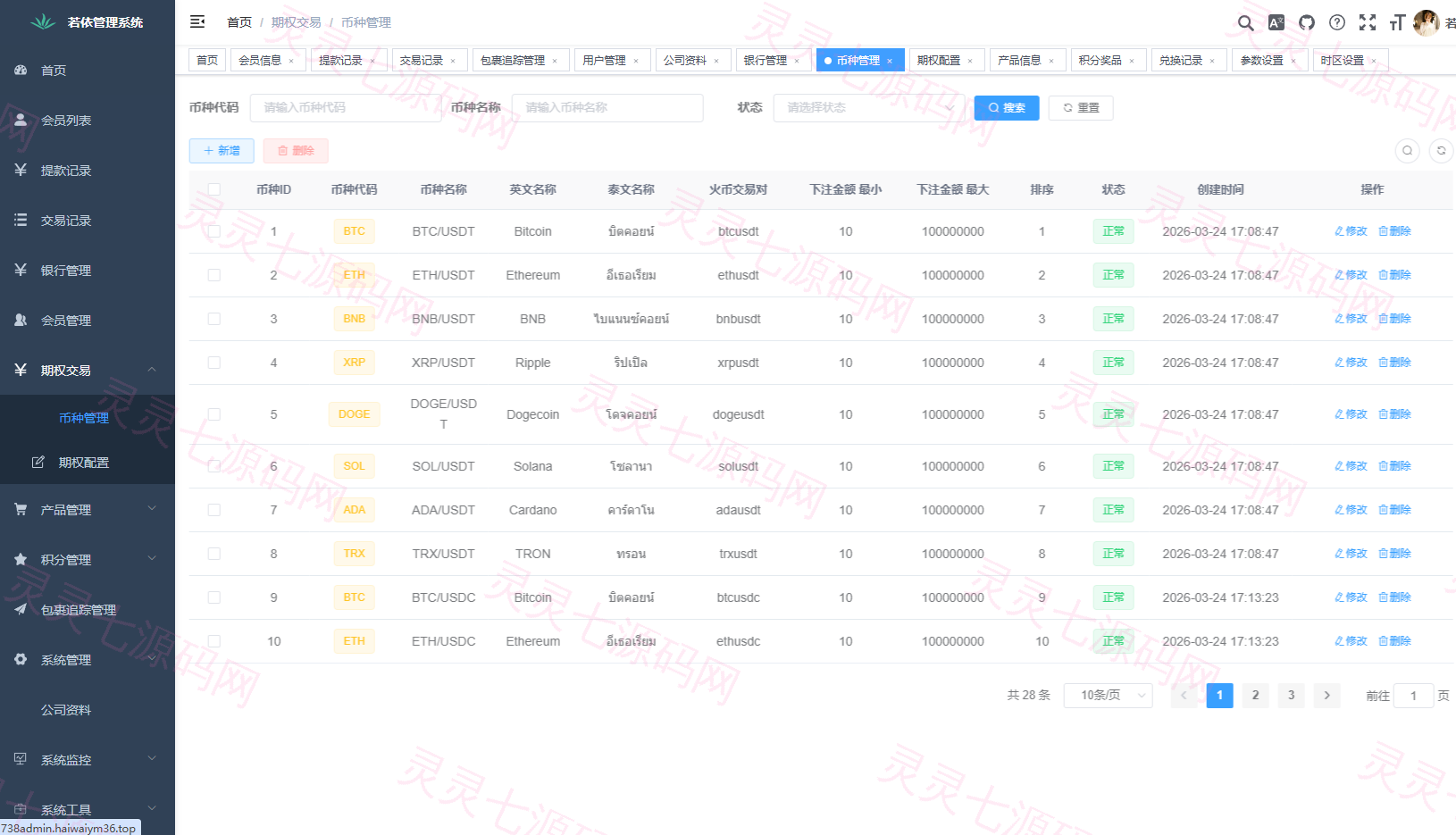 多语言微交易/泰国商城包裹追踪/期权/会员VIP/积分兑换 - 19