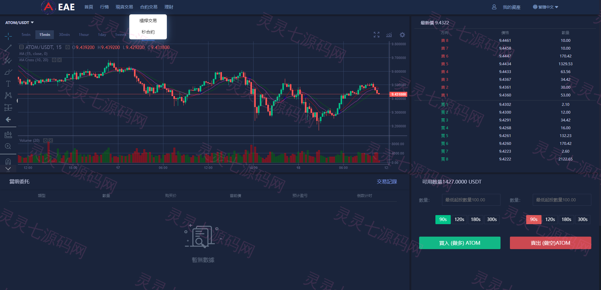 二开版交易所系统/秒合约交易所/锁仓挖矿/前端uinapp - 17