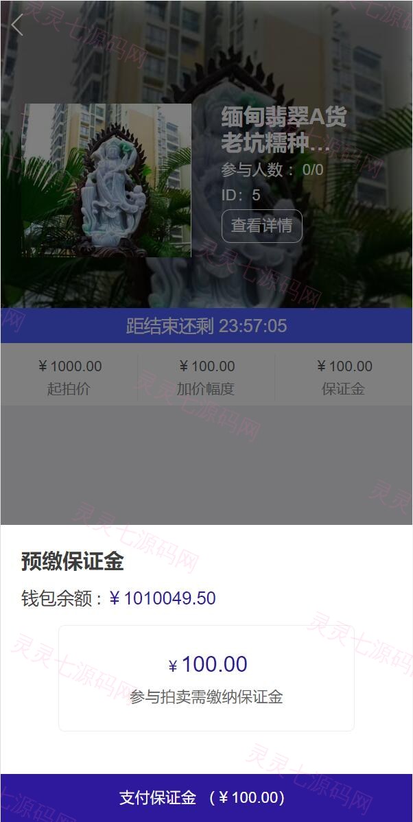 双语言版竞拍系统/竞拍转拍源码/竞拍商城/商场寄售系统 - 6