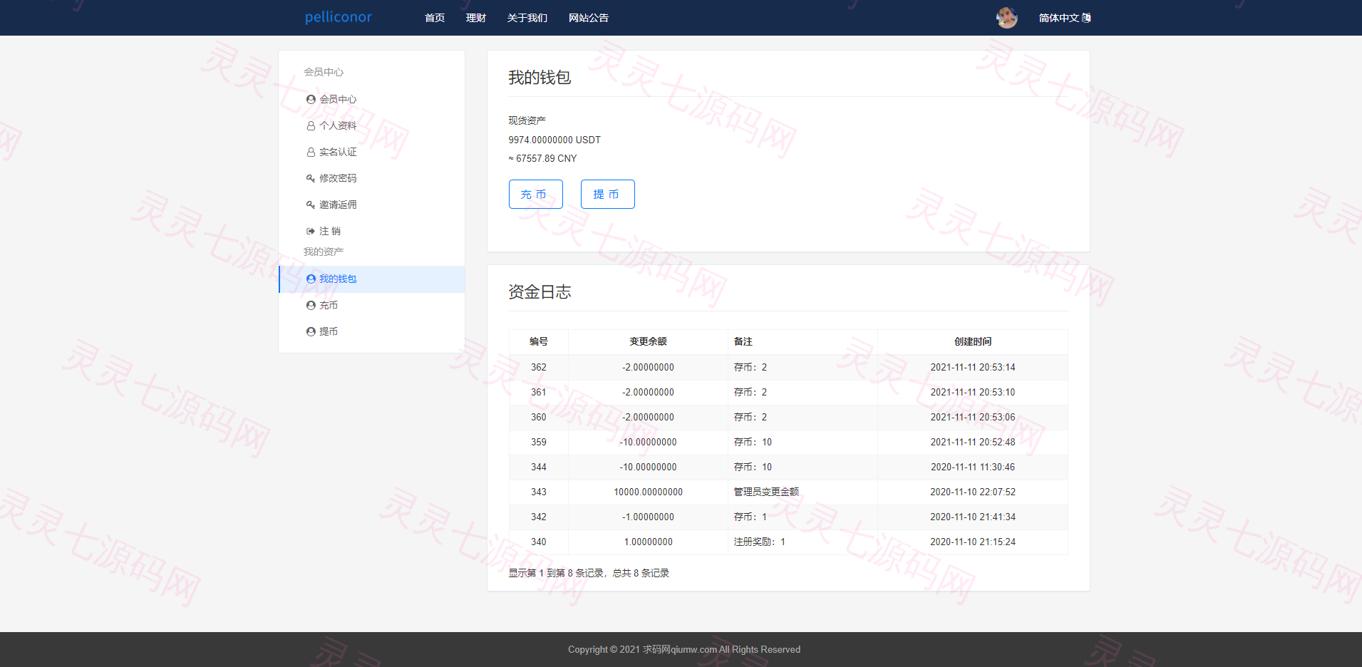 区块链理财-USDT理财_货币投资理财定期活期源码 - 6