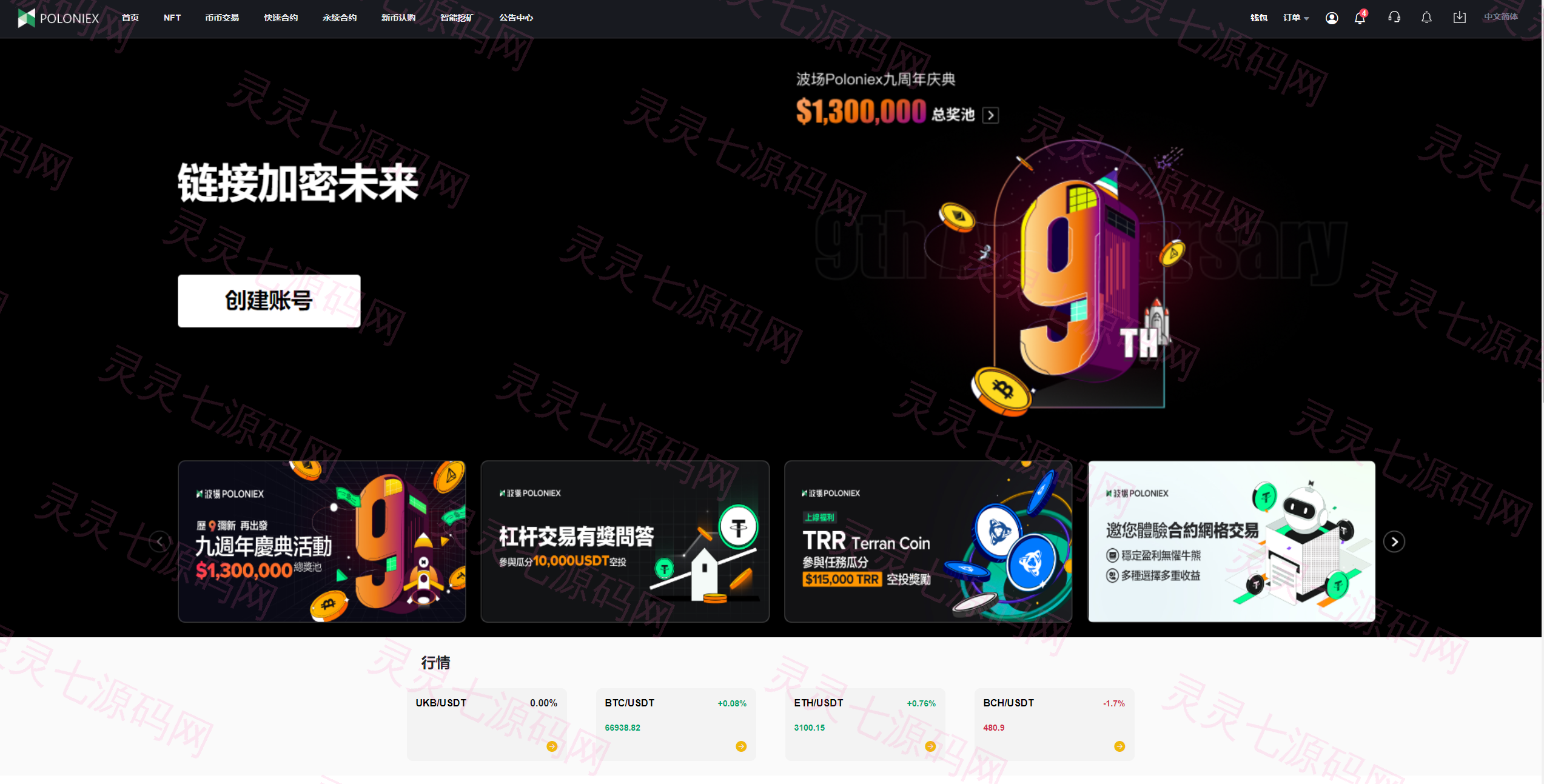 海外多语言交易所系统/秒合约/币币合约/新币认购 - 11