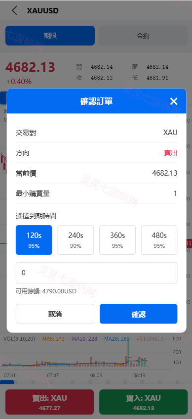 新UI海外综合盘交易所/股票/指数/K线控制/DAPP登录 - 6