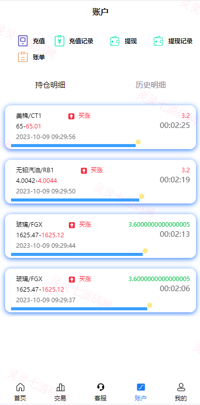 二开版uinapp微盘系统/微交易所系统/微盘源码 - 8