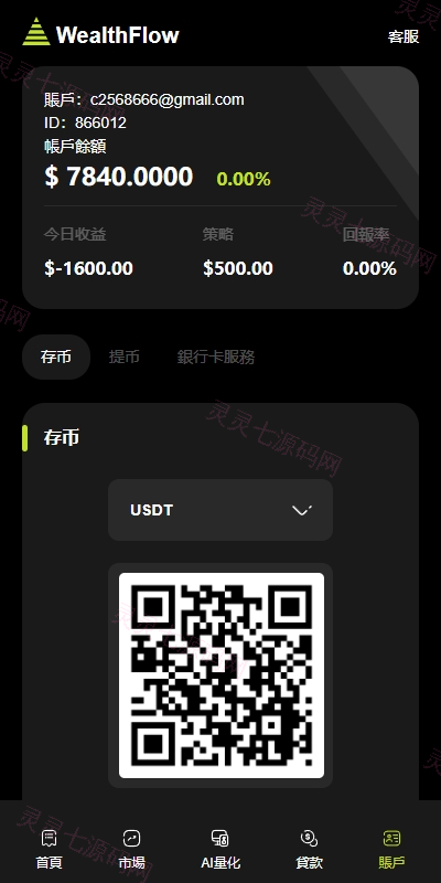 多语言综合交易所系统/外汇/期货虚拟币交易/AI量化/贷款 - 16