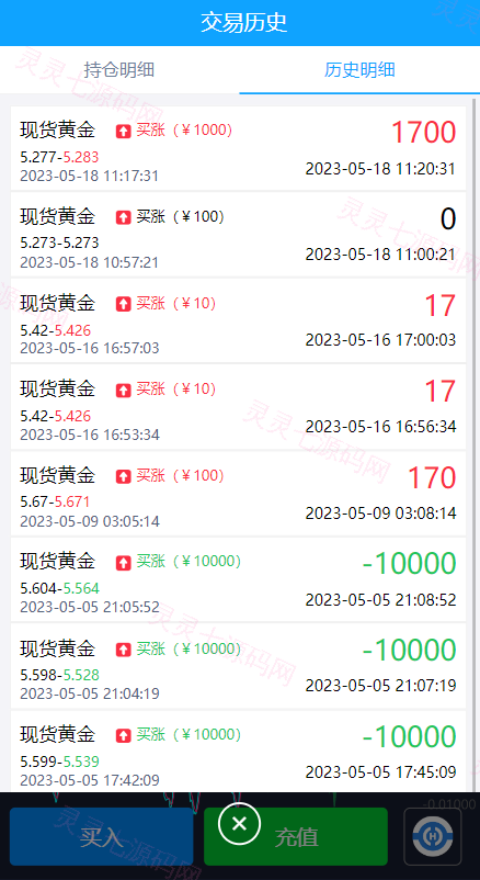 二开版微交易源码/房间限制微盘系统/期货微交易系统 - 8