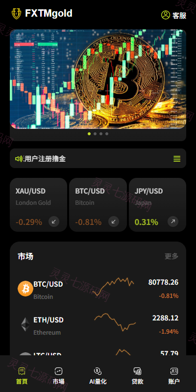海外DAPP综合交易所/股票/外汇/期货/AI量化/贷款 - 3