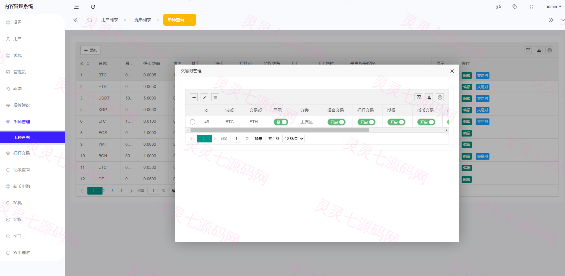 全新区块链交易所/IEO/锁仓挖矿/秒合约/币币交易/双套UI - 28