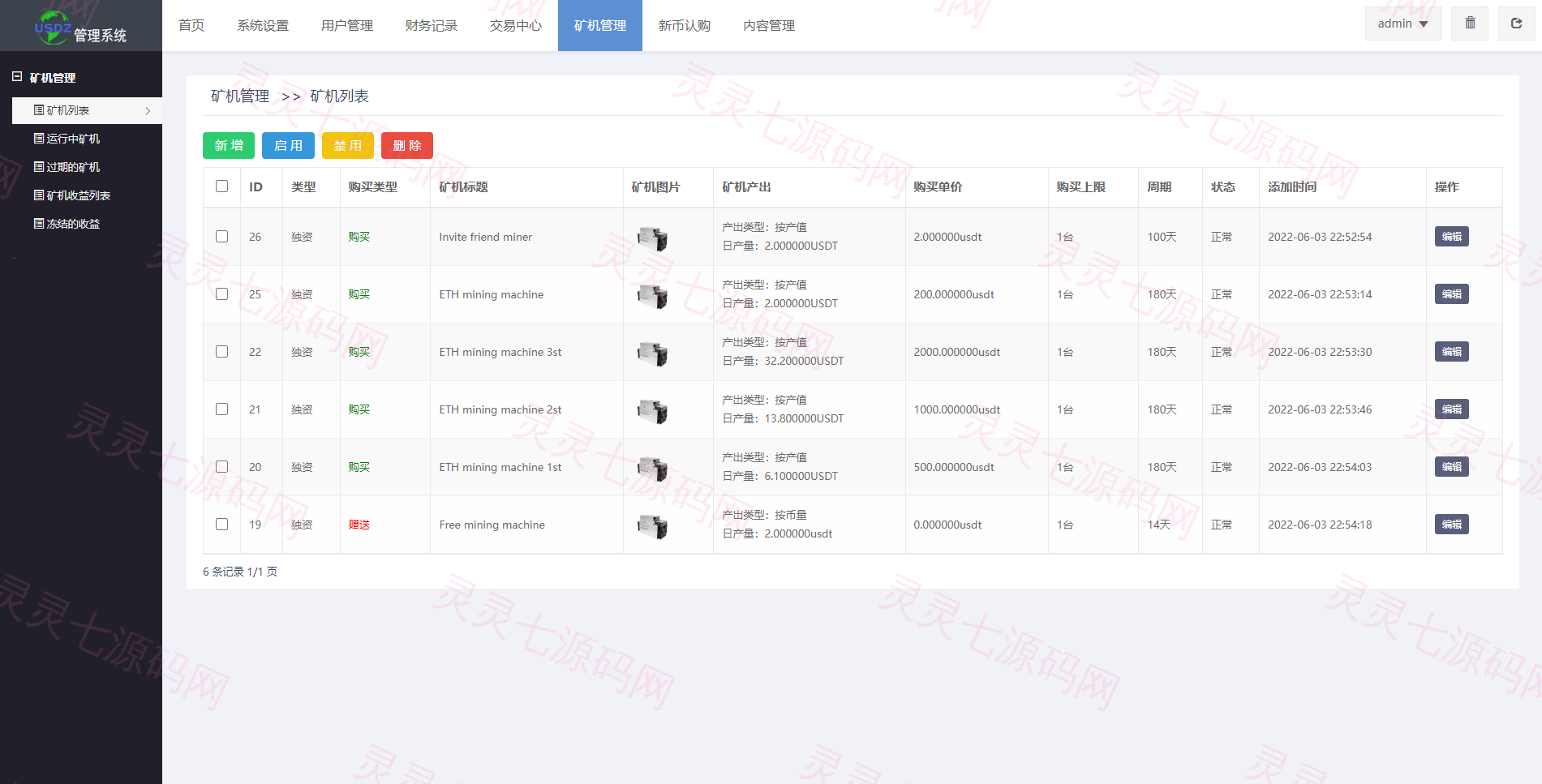 二开版多语言交易所/秒合约交易/质押矿机/新币认购 - 19