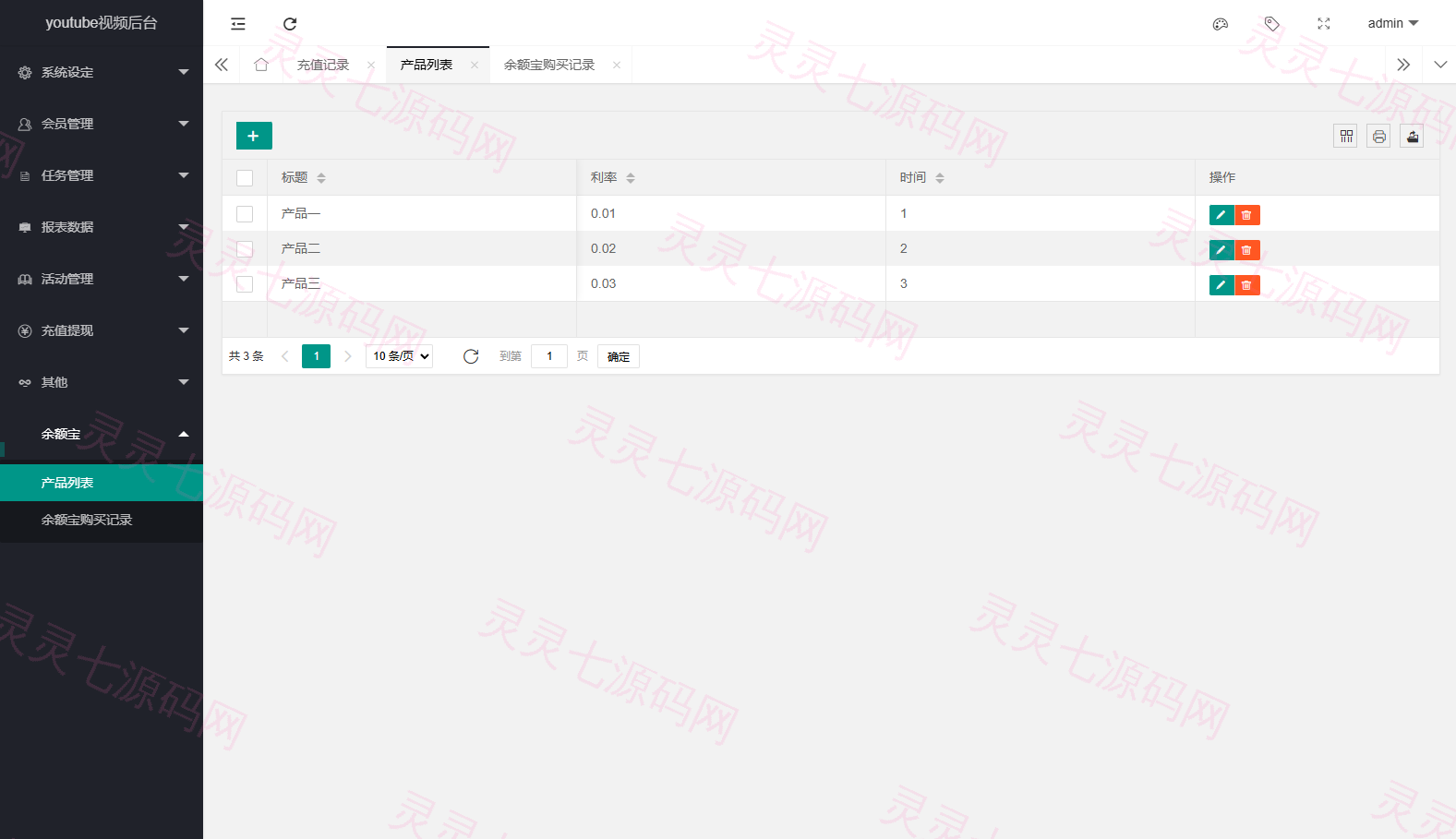 多语言视频任务系统/VIP任务/视频返利/余额宝/前端VUE - 18