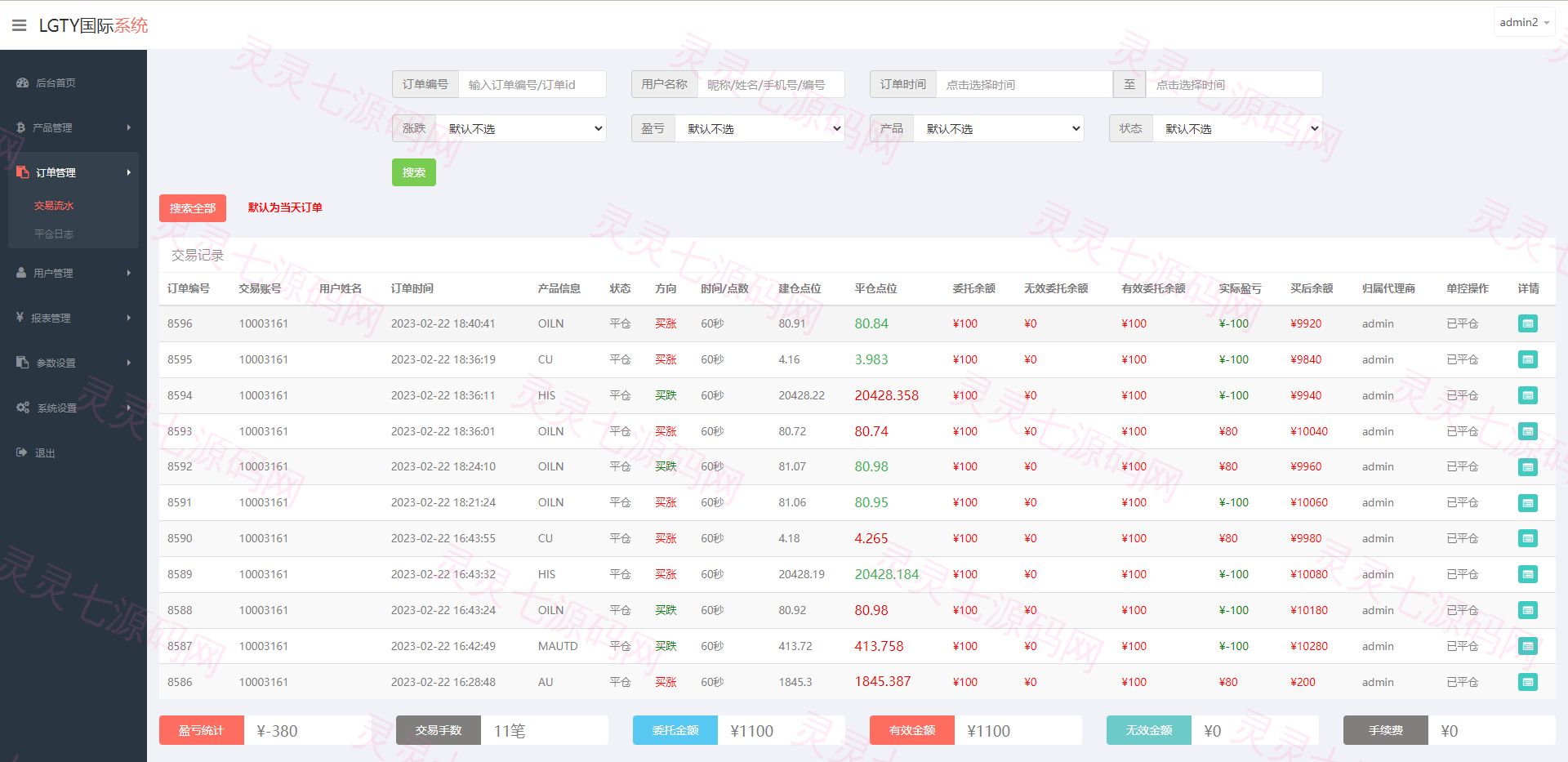 多语言海外伪交易所系统/期货虚拟币微盘源码/微交易源码 - 14