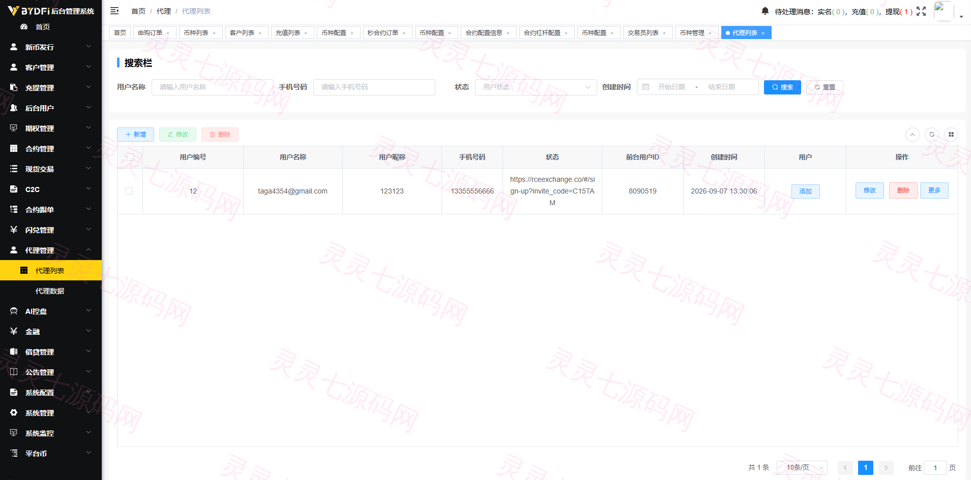 多语言JAVA交易所/合约/期权/平台币/跟单/行情控制 - 27