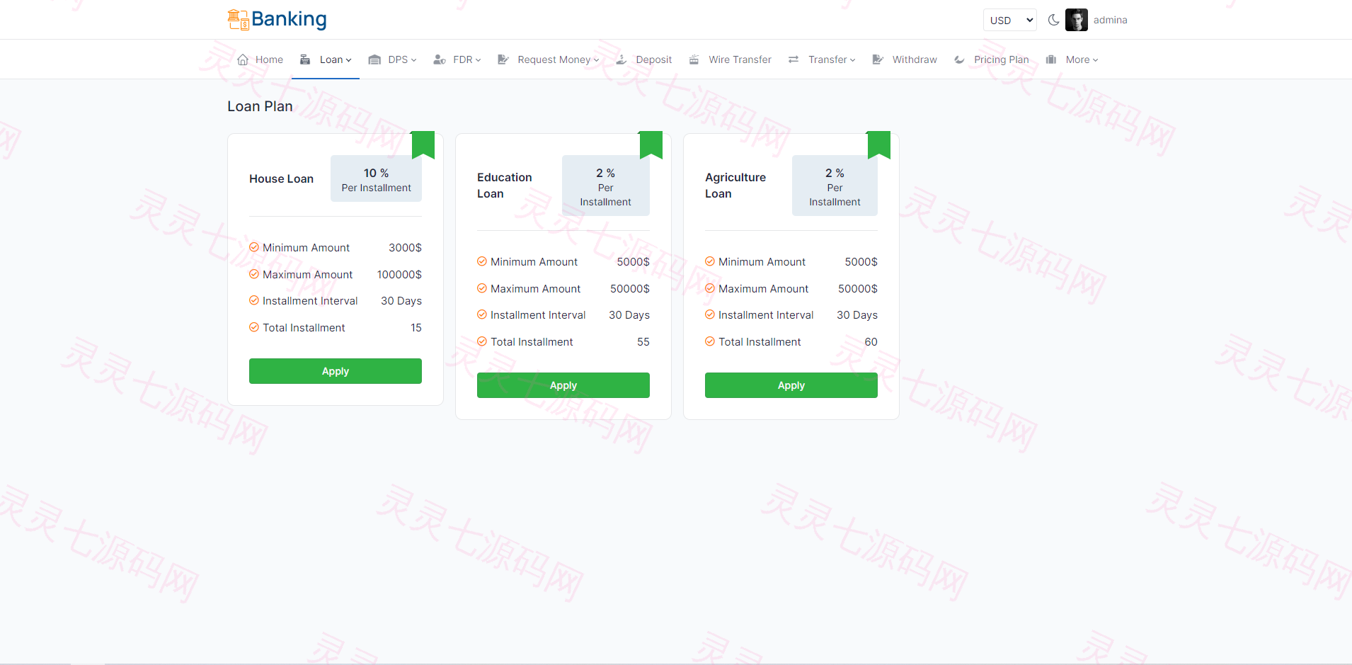 多语言海外贷款系统/贷款投资系统 - 2