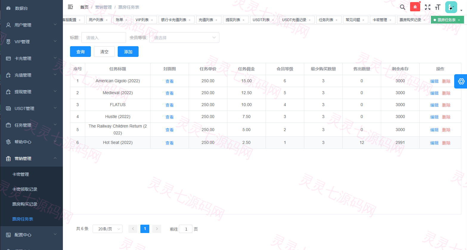 多语言视频任务系统/电影VIP任务/视频返利/前端uniapp - 25