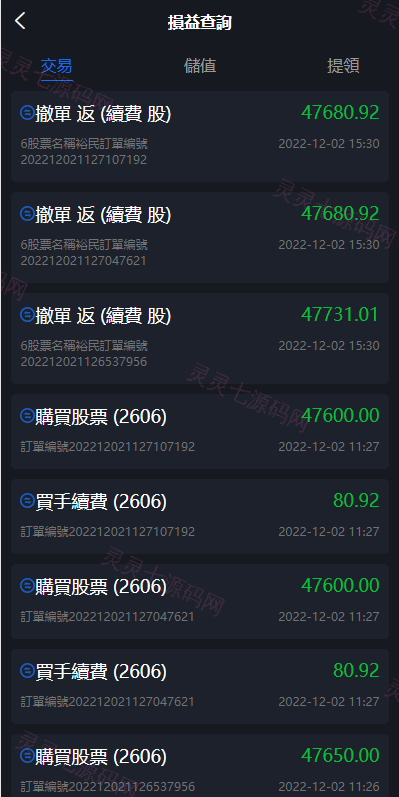 新版台湾股票系统/股票配资源码/申购折扣交易系统 - 10