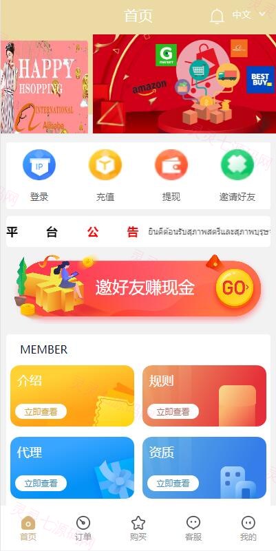 全新多语言四套UI海外抢单刷单系统/订单自动匹配系统/分组杀/连单控 - 17