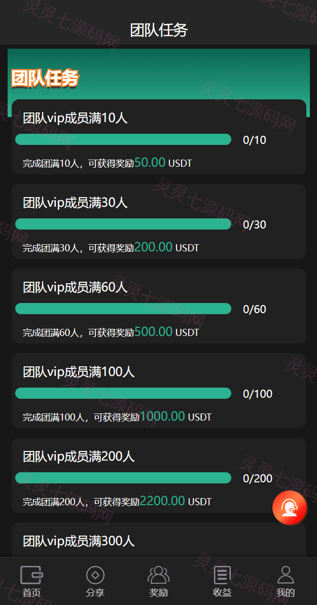 新版多语言矿机系统/usdt矿机/usdt质押生息/拉新任务 - 8