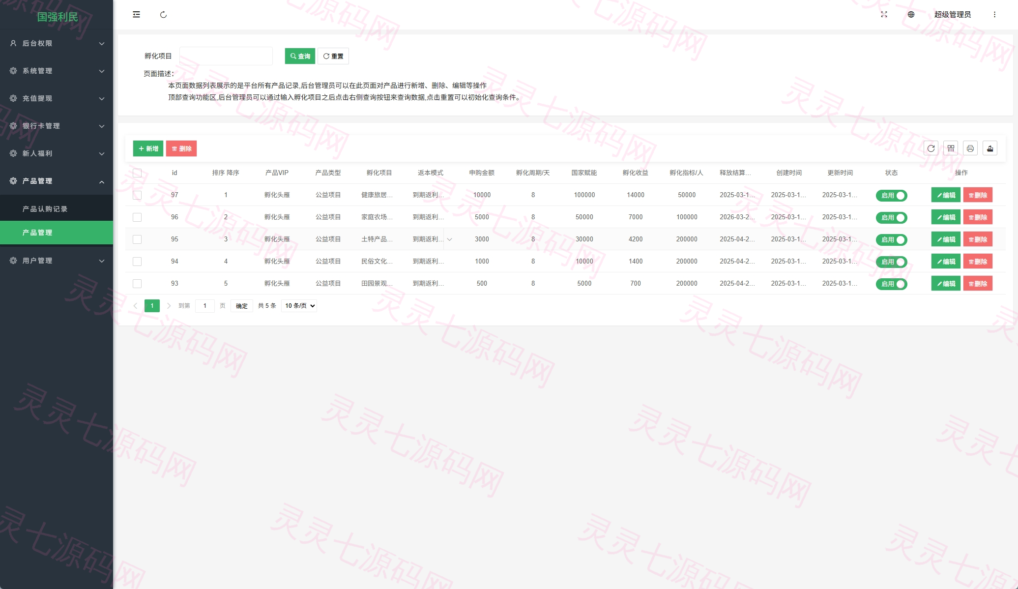 uniapp投资理财系统/投资认购/振兴产品投资/三级分销 - 16