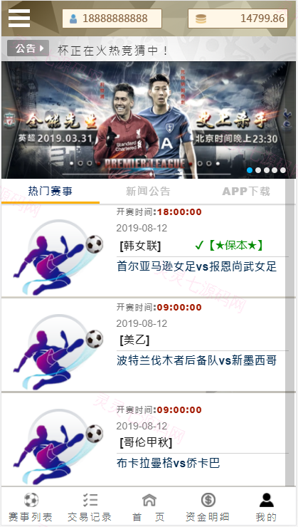 TG淘金网反波胆5.02版本系统源码 - 2