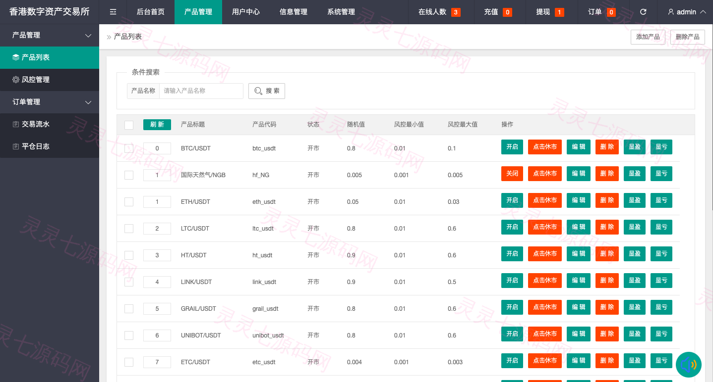 uniapp版微盘系统/虚拟币微交易/秒合约交易/伪交易所 - 14