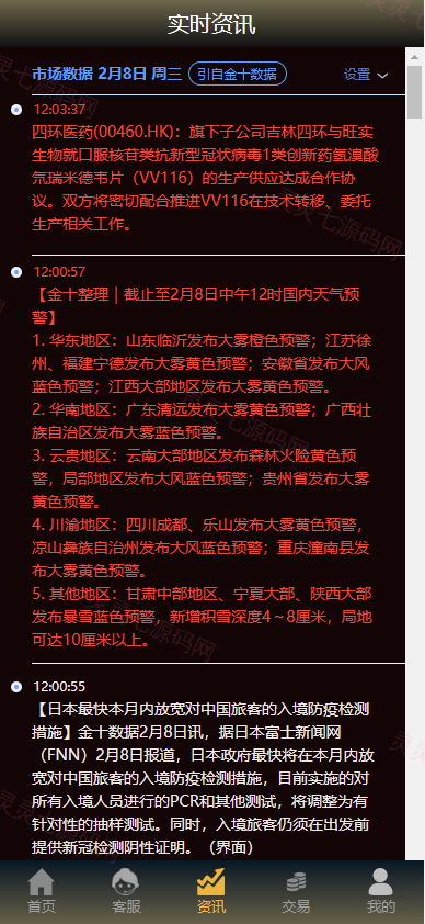 运营版微盘系统/微交易源码/外汇期货虚拟币微盘源码 - 9