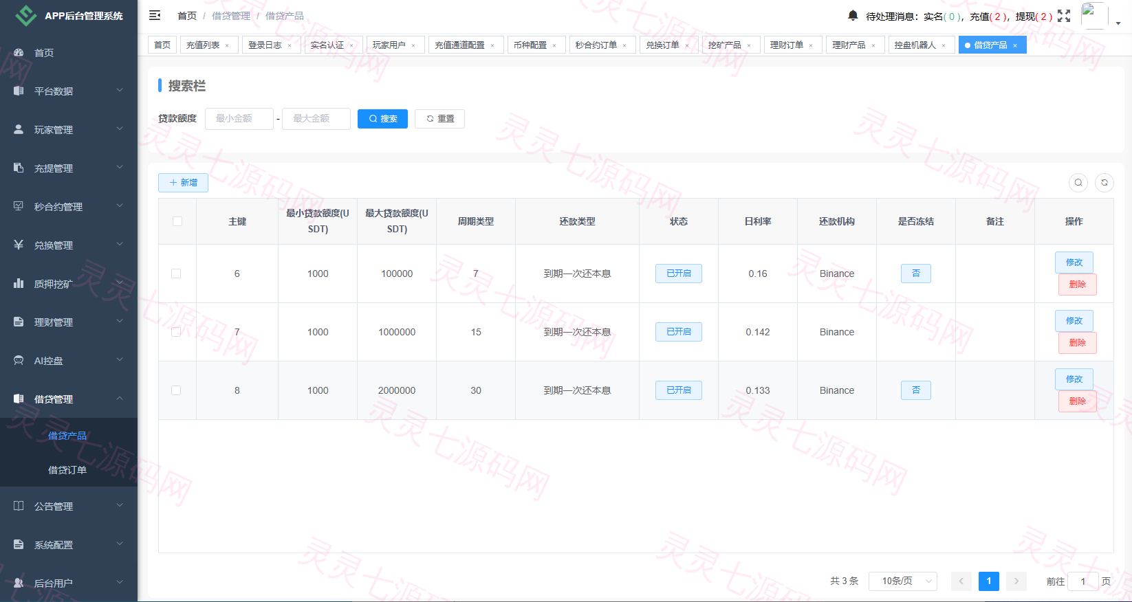 海外DAPP秒合约交易所/Crypto交易所/理财/质押/贷款 - 23