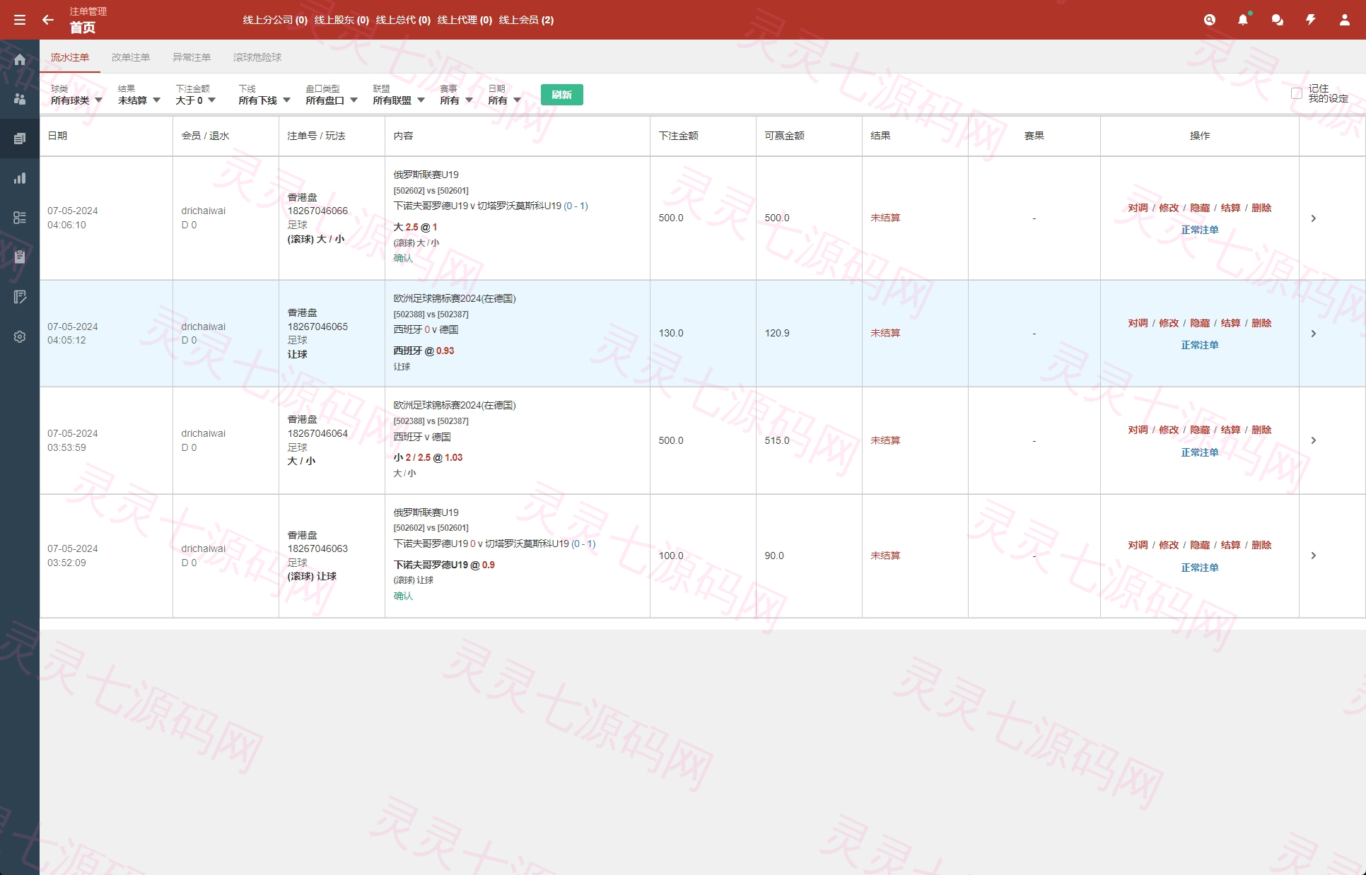 2024皇冠欧洲杯源码/多语言反波球盘信用盘源码/足球篮球体育盘 - 21