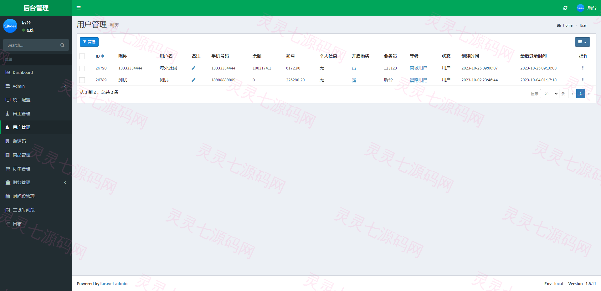 二开版美的优惠卷投资系统/奢饰品投资返利/代理后台 - 14