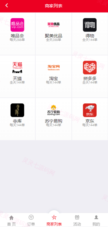大富二开伪商城系统//带预设/环球购商家联盟自动匹配订单系统 - 5