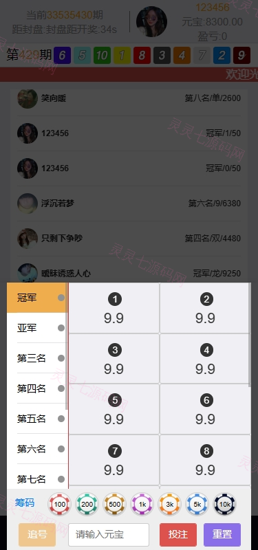 多语言彩票系统/时时彩/幸运飞艇/极速赛车/加拿大28 - 10