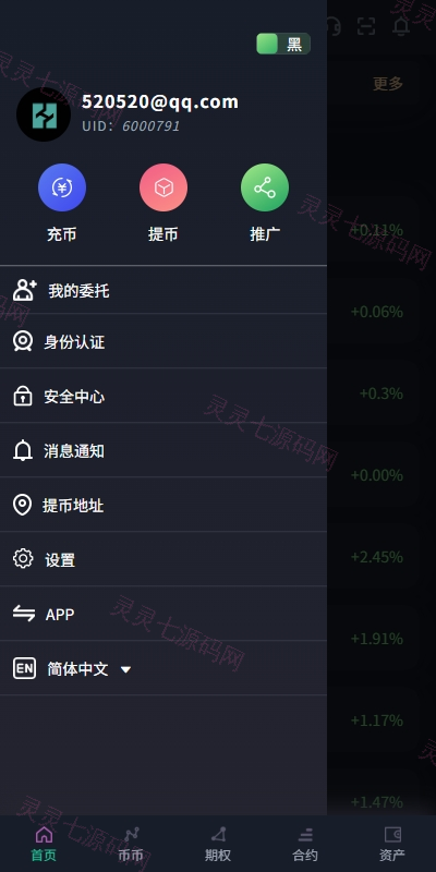 多语言交易所系统/合约/期权/秒合约/插针控制/申购 - 3