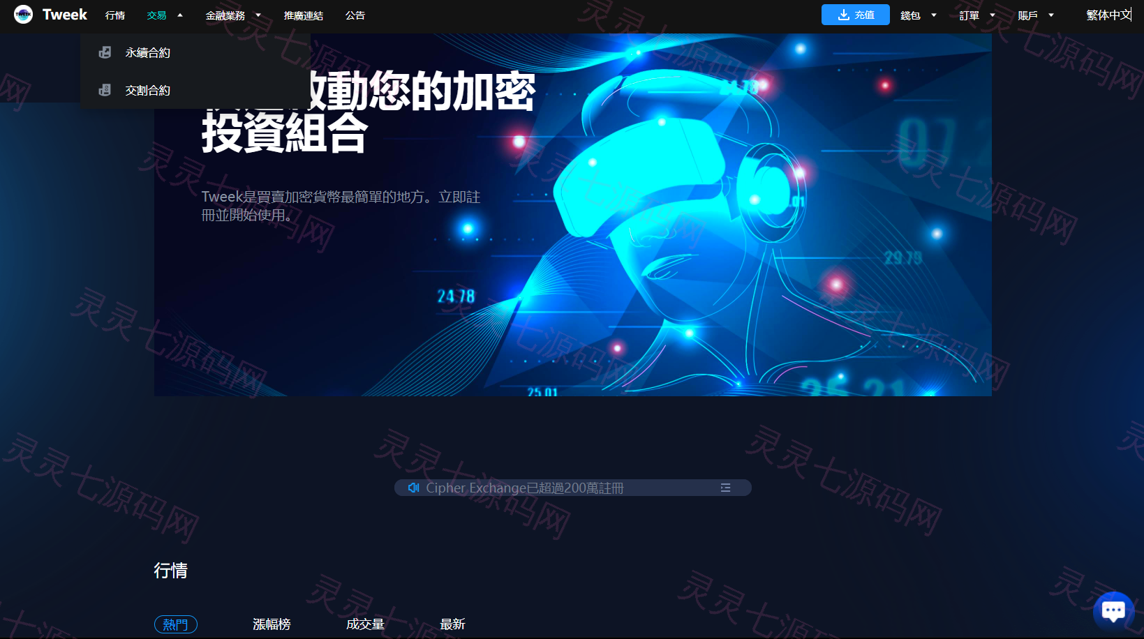 多语言交易所系统/永续合约交割合约/K线控制/C2C/借币 - 19